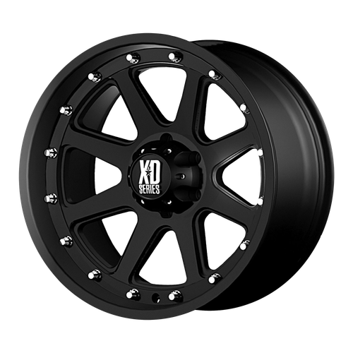 17x9 5x5 4.53BS XD798 Addict Matte Black - XD Wheels