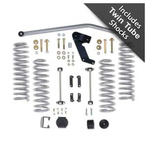 07-18 Jeep JK 4Dr 3.5In Standard Kit w/Twin Tube Shocks - Rubicon Express