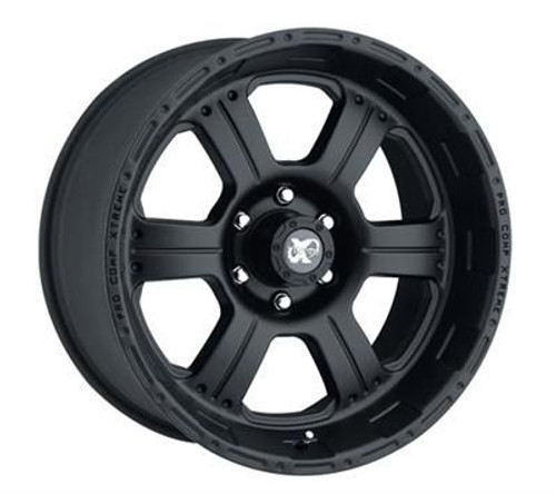 17x9 6x5.5 4.75BS Type 7089 Flat Black - Pro Comp Wheels