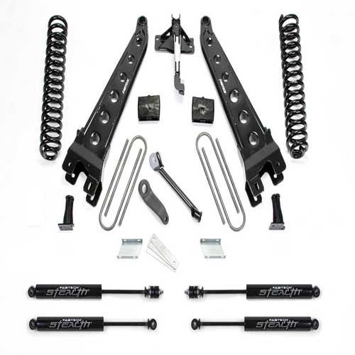 6in Rad Arm Sys W/Coils & Stealth 17-20 Ford F250/F350 4wd Diesel Suspension Lift Kit - Fabtech