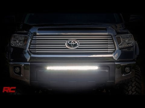 LED Light Bumper Mnt 30" Black Single Row Toyota Tundra (14-21) 70657
