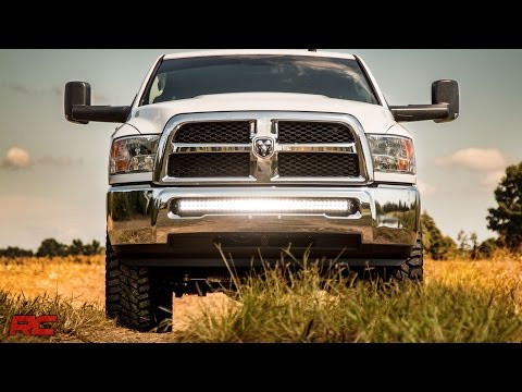 LED Bumper Mount 40" Curved Ram 2500/3500 4WD (2010-2018)