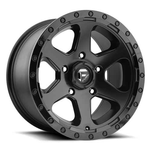 17x9 5x5 4.5BS D589 Ripper Matte Black w/ Gloss Blk - Fuel Off-Road