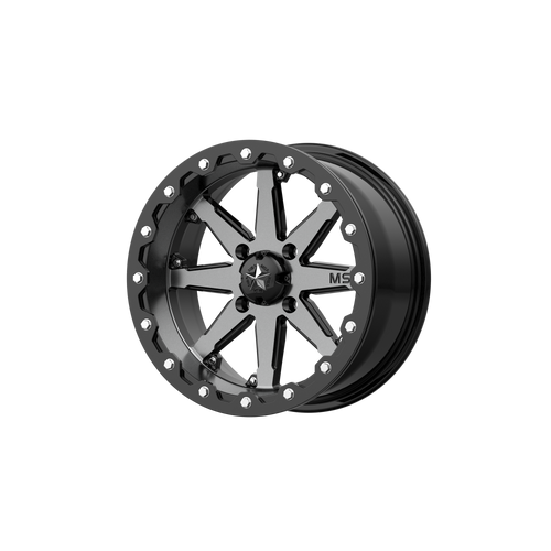 15x7 4x156 M21 Lok Gun Metal 00Mm - MSA Wheels