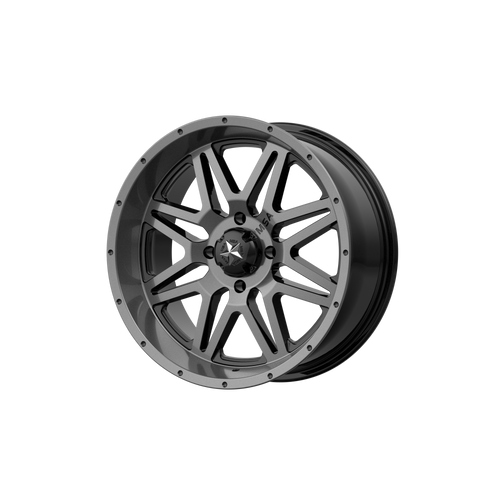 14x7 4x110 M26 Vibe Dark Tint 00Mm - MSA Wheels