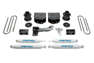 4in Budget Sys W/Performance Shocks 05-07 Ford F250/350 4wd Suspension Lift Kit - Fabtech