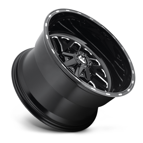 20x10 8x180 4.75BS D581 Triton Gloss Blk Mil - Fuel Off-Road