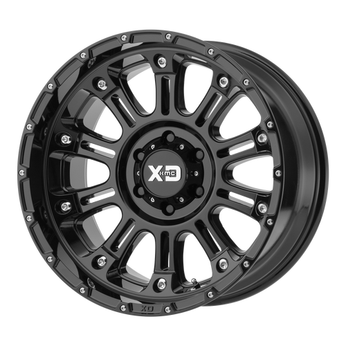 18x9 8x6.5 5BS XD829 Hoss II Gloss Black - XD Wheels