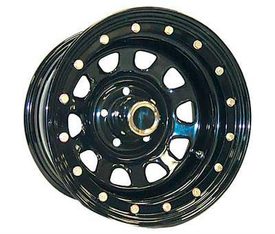 15x8 5x4.5 3.75BS Type 252 Streetlock Gloss Black Black - Pro Comp Wheels