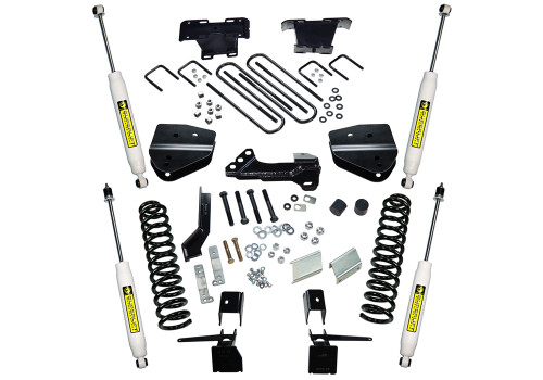 17-22 Ford F250/F350 4WD Diesel 4in Suspension Lift Kit w/SL Shocks - Superlift Suspension