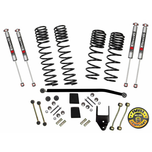 18 Jeep JL 4Dr Non-Rubicon 3.5-4in Kit w/M9500 - Skyjacker Suspension 18 Jeep JL 4Dr Non-Rubicon 3.5-4in Kit w/M9500 - Skyjacker Suspension