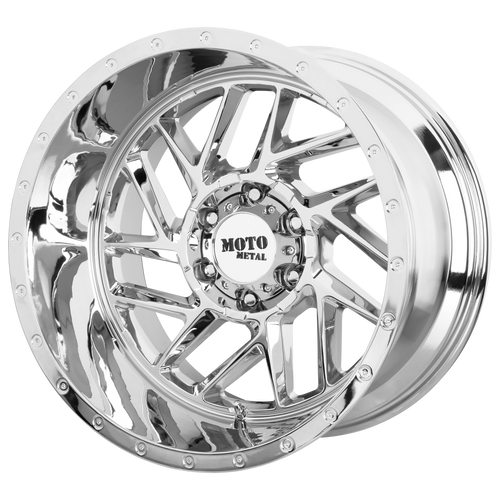 Moto Metal MO985 Chrome 20x10 6x5.5 -18 O.S. 71.5 H.B.