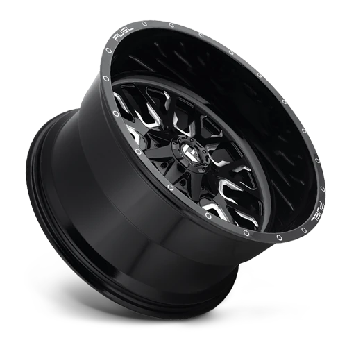 20x9 6x5.5/6x135 5BS D611 Stroke Gloss Blk Mil - Fuel Off-Road