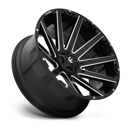 20x9 6x5.5/6x135 5.75BS D616 Contra Matte Blk Mil - Fuel Off-Road