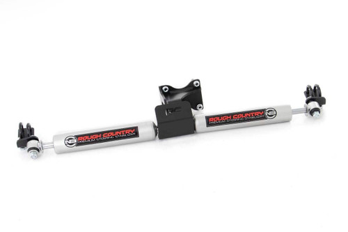 N3 Steering Stabilizer Dual 2-8" Lift Jeep Wrangler JK (07-18)