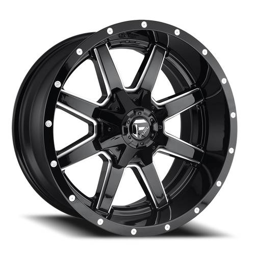 17x9 6x5.5/6x135 5BS D610 Maverick Gloss Black - Fuel Off-Road