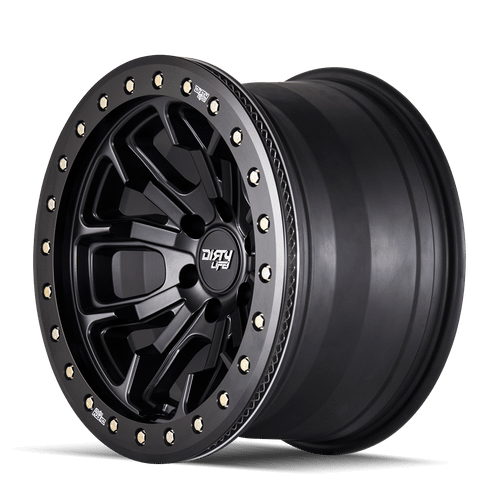20x9 6x135 5.47BS DT-1 Matte Black - Dirty Life Wheels