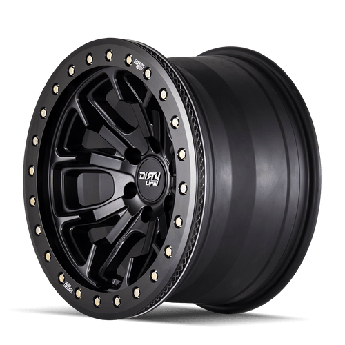 17x9 5x5.5 3.5BS Dt1 Matte Black - Dirty Life Wheels 17x9 5x5.5 3.5BS Dt1 Matte Black - Dirty Life Wheels