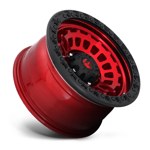 17x9 5x5 4.5BS D632 Zephyr Candy Red - Fuel Off-Road