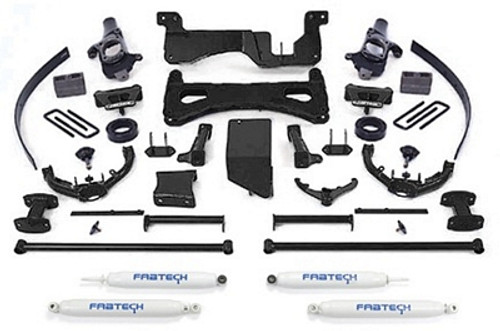 8in Performance Sys W/Performance Shocks 01-06 Gm C/K2500Hd, C/K3500 Non Dually Suspension Lift Kit - Fabtech