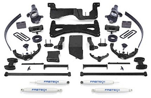 8in Performance Sys W/Performance Shocks 07-08 Gm C/K2500Hd,C/K3500 Non Dually Suspension Lift Kit - Fabtech