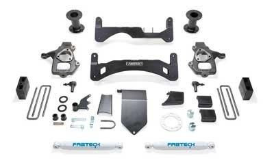 6in Basic Sys G2 w/Performance Shocks 14-18 Gm C/K1500 P/U w/Oe Forg Stl Uca Suspension Lift Kit - Fabtech