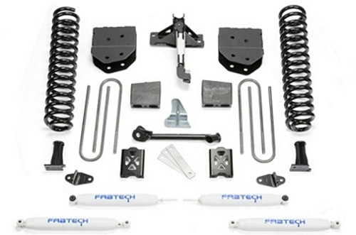 6in Basic Sys W/Performance Shocks 05-07 Ford F350 4wd Suspension Lift Kit - Fabtech