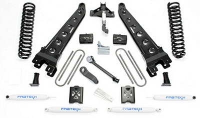 6in Rad Arm Sys W/Coils & Performance Shocks 05-07 Ford F350 4wd Suspension Lift Kit - Fabtech