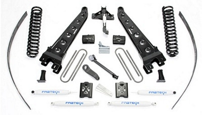8in Rad Arm Sys W/Coils & Performance Shocks 05-07 Ford F350 4wd Suspension Lift Kit - Fabtech