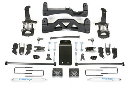 6in Basic Sys W/Performance Shocks 09-13 Ford F150 4wd Suspension Lift Kit - Fabtech 6in Basic Sys W/Performance Shocks 09-13 Ford F150 4wd Suspension Lift Kit - Fabtech