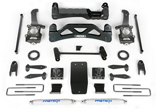 6in Basic Sys W/Front Shk Extns & Performance Rear Shocks 04-08 Ford F150 4wd V8 Only Suspension Lift Kit - Fabtech 6in Basic Sys W/Front Shk Extns & Performance Rear Shocks 04-08 Ford F150 4wd V8 Only Suspension Lift Kit - Fabtech