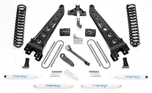 6in Rad Arm Sys W/Coils & Performance Shocks 08-16 Ford F250 4wd Suspension Lift Kit - Fabtech