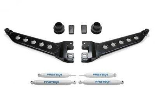 14-17 Ram 2500 2.5in Radius Arm Kit w/Performance Shocks - Fabtech Motorsports