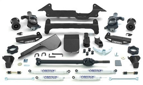 6in Performance Sys W/Performance Shocks 03-05 Hummer H2 Suv/Sut 4wd W/Rear Air Bags Suspension Lift Kit - Fabtech