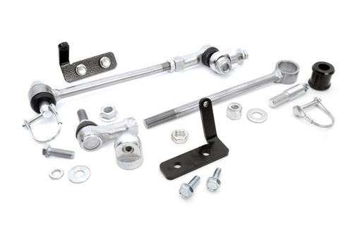84-01 Jeep XJ, 86-92 MJ 3.5-6.5in Lift Quick Disco Sway Links - Rough Country 84-01 Jeep XJ, 86-92 MJ 3.5-6.5in Lift Quick Disco Sway Links - Rough Country