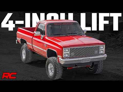 77-91 Chevy/GMC 1500 4in System w/52in Rr Spgs w/N2O Shocks 