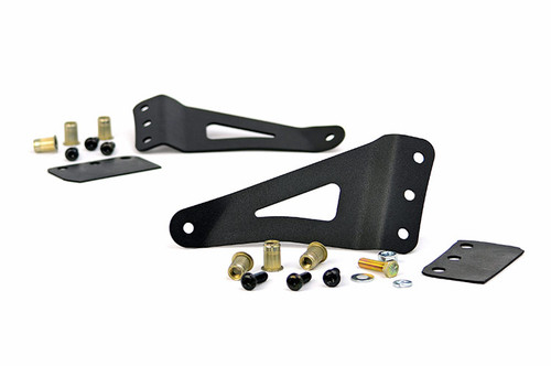 GM 50-inch Curved LED Light Bar Upper Windshield Mounts (07-13 PU/SUV) GM 50-inch Curved LED Light Bar Upper Windshield Mounts (07-13 PU/SUV)