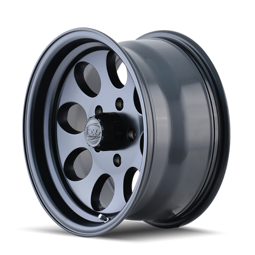 15x10 5x4.5 4BS Type 171 Matte Black - Ion Wheel