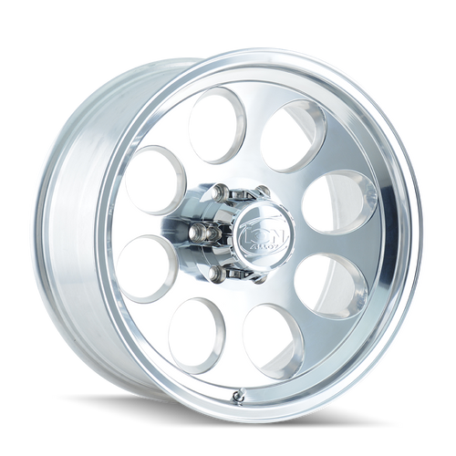 Ion Off-Road Wheels 171 Chrome 16x8 6x5 -5 O.S. 83.82 H.B.