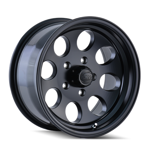 16x8 6x5.5 4.3BS Type 171 Matte Black - Ion Wheel
