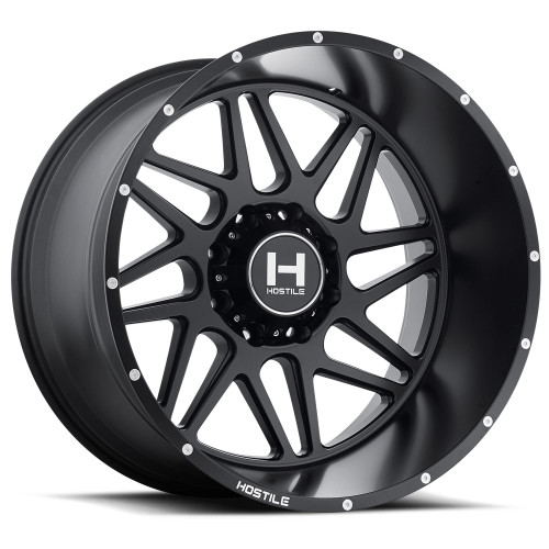 20x9 6x5.5 5.5BS H108 Sprocket Asphalt - Hostile Wheels