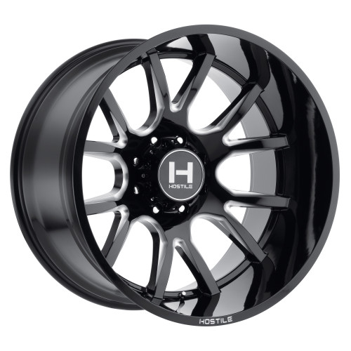 22x10 8x6.5 4.5BS H113 Rage Blade Cut - Hostile Wheels