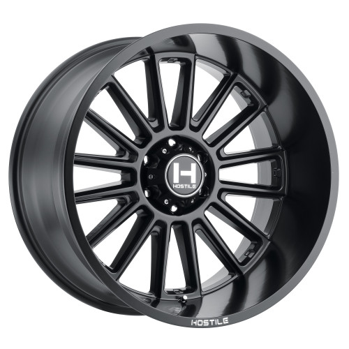 22x12 6x5.5 4.75BS H115 Predator Asphalt - Hostile Wheels