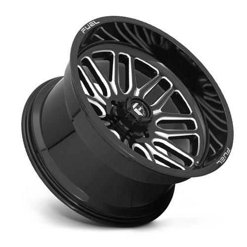 20x10 8x180 4.75BS D662 Ignite Gloss Black Milled - Fuel Off-Road