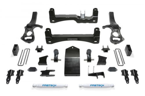4in Basic Sys w/Performance Shocks 19-20 Gm C/K1500 P/U W/Trail Boss/At4 Pkg Suspension Lift Kit - Fabtech