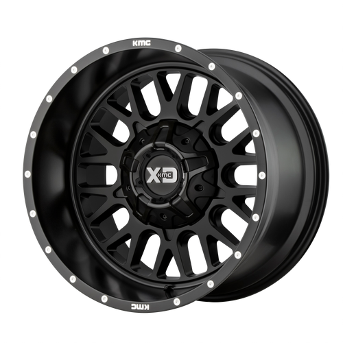 20x9 6x5.5/6x135 5BS XD842 Snare Satin Black - XD Wheels