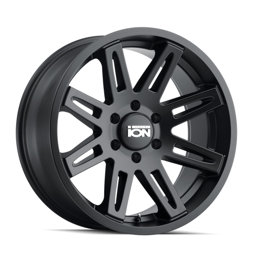 20x9 8x6.5 5BS Type 142 Matte Black - Ion Wheel