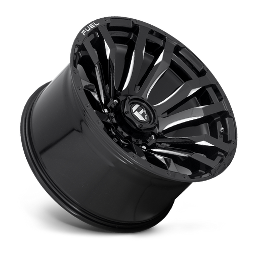 18x9 8x180 5BS D673 Blitz Gloss Black Milled - Fuel Off-Road 18x9 8x180 5BS D673 Blitz Gloss Black Milled - Fuel Off-Road