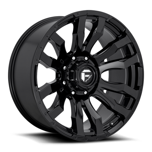 17x9 8x6.5 5BS D675 Blitz Gloss Black - Fuel Off-Road