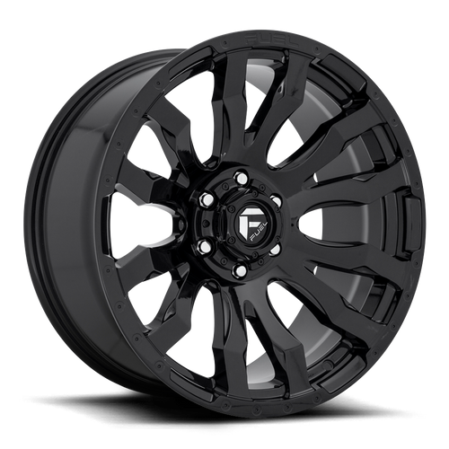 17x9 6x5.5 4.5BS D675 Blitz Gloss Black - Fuel Off-Road
